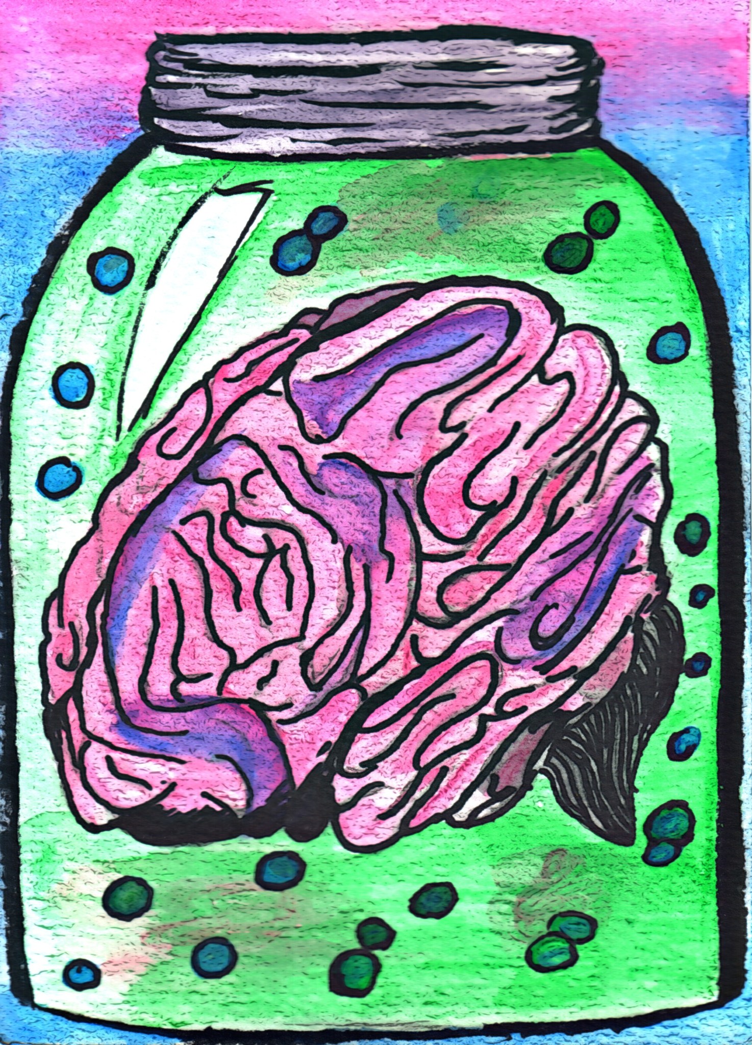 brain raw cartoonizer